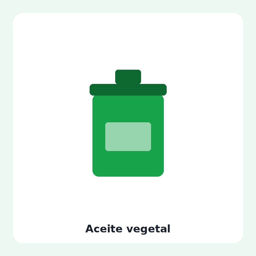 Aceite vegetal