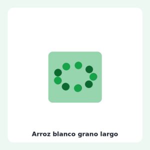 Arroz blanco grano largo