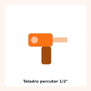 Taladro percutor 1/2″