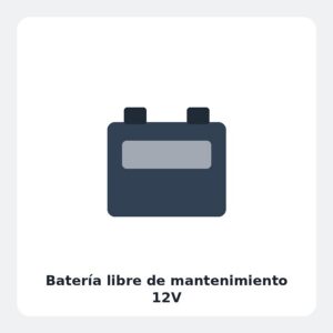 Batería libre de mantenimiento 12V