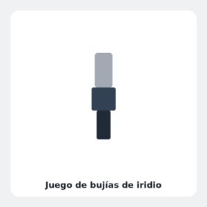 Juego de bujías de iridio