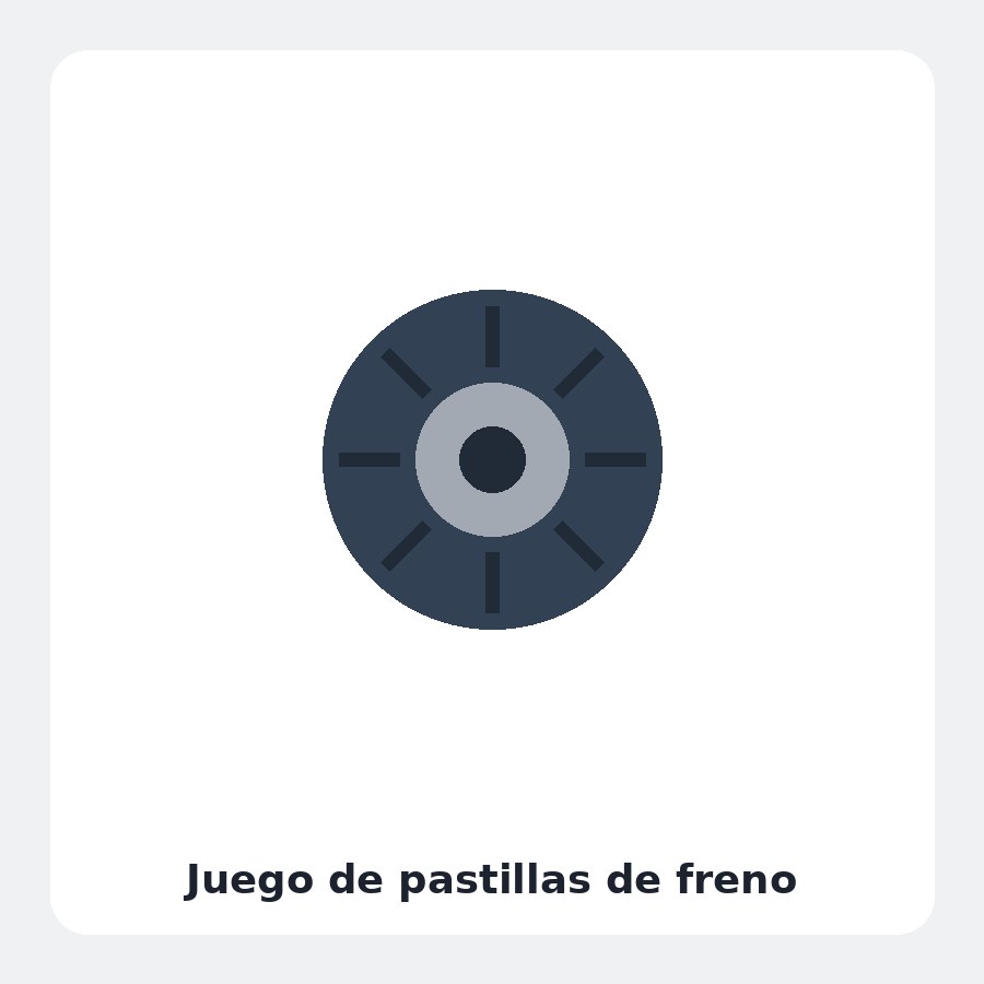Juego de pastillas de freno