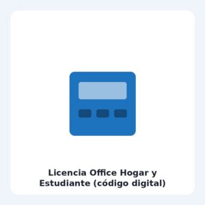 Licencia Office Hogar y Estudiante (código digital)