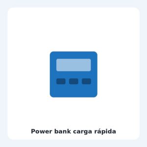 Power bank carga rápida
